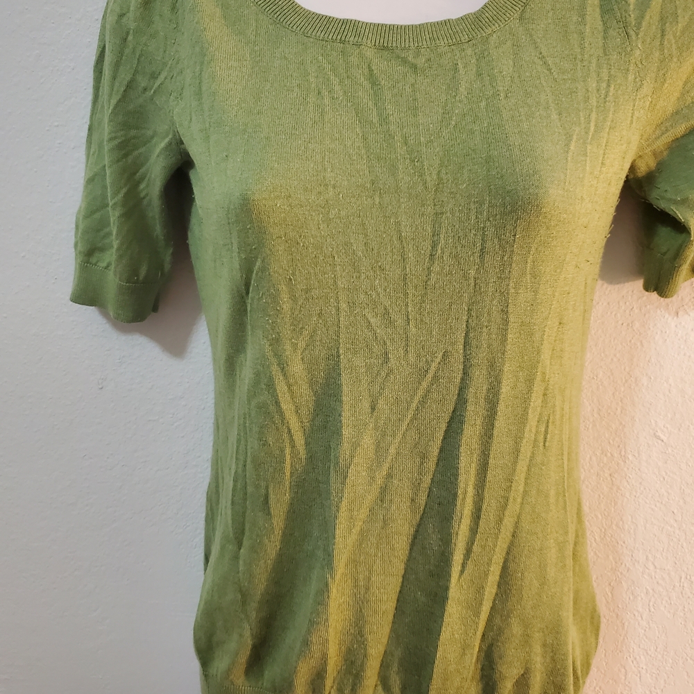 Banana Republic Olive Green Women's Blouse